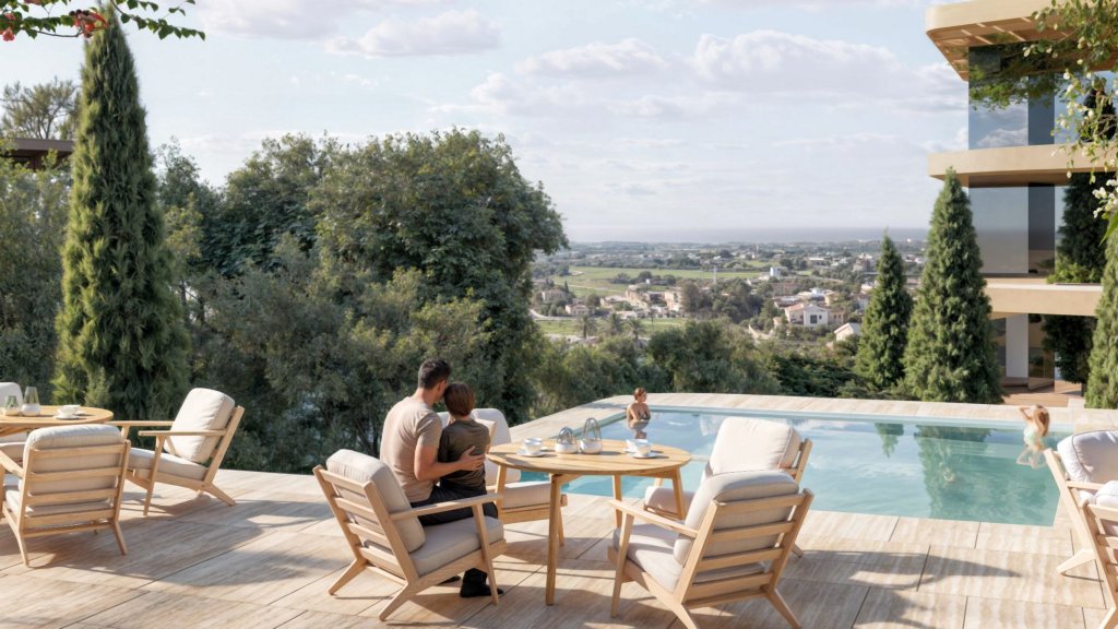 Апартаменты в Пафосе, Кипр, 61.46 м² - фото 3