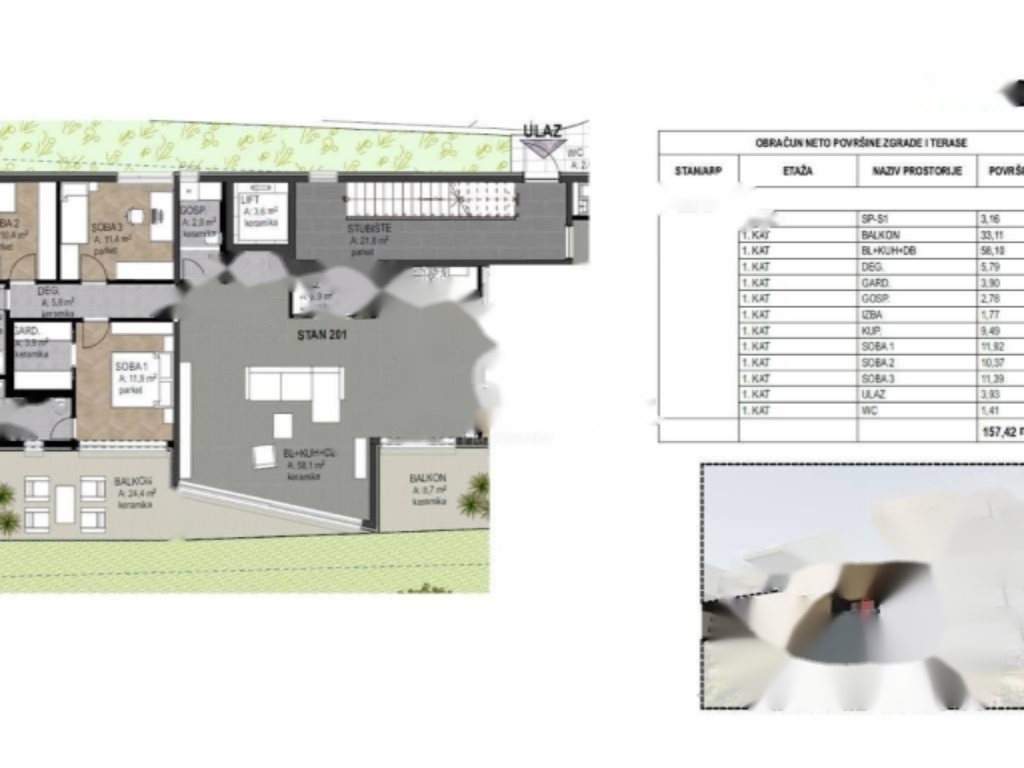 Квартира в Опатии, Хорватия, 175 м² - фото 7