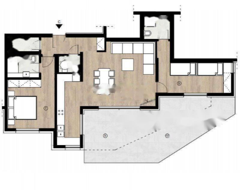 Квартира в Опатии, Хорватия, 101 м² - фото 14
