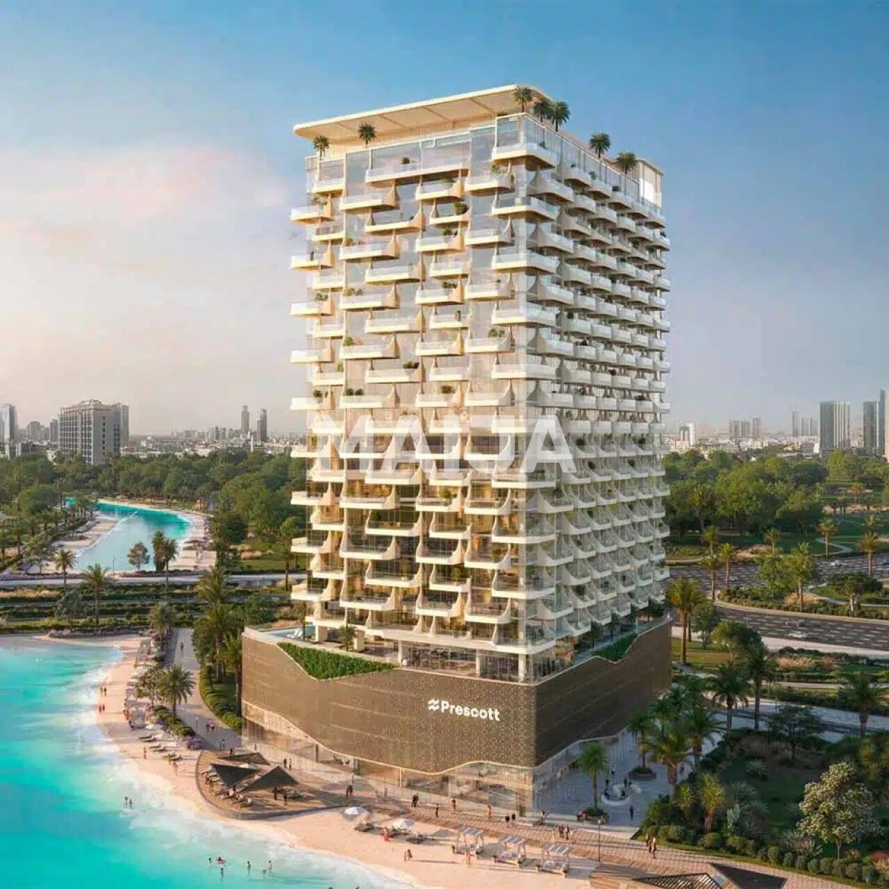 Апартаменты в Дубае, ОАЭ, 68 м² - фото 1