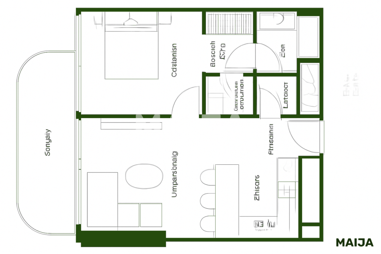 Апартаменты в Дубае, ОАЭ, 68 м² - фото 2