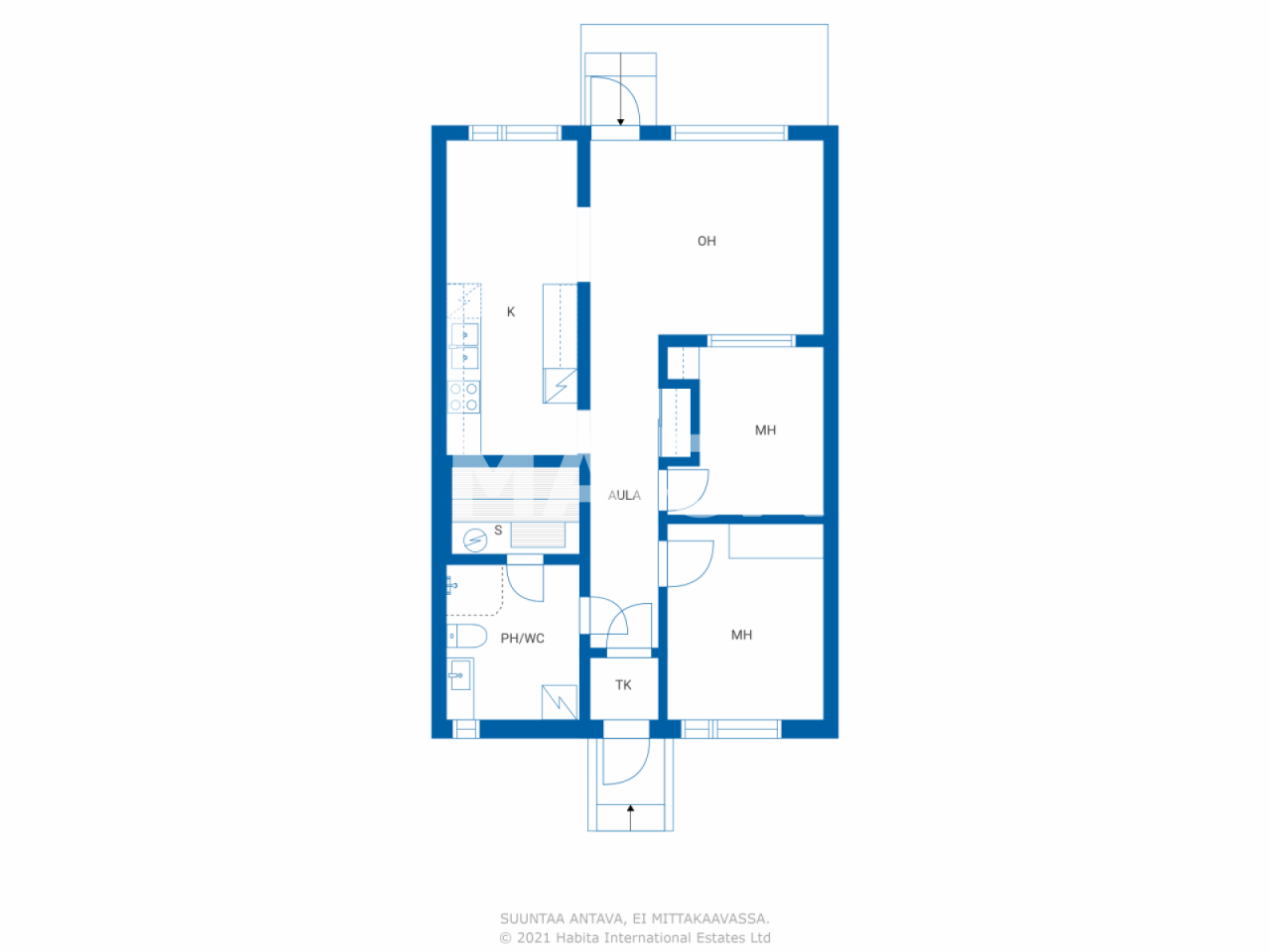 Квартира в Порво, Финляндия, 60 м² - фото 2