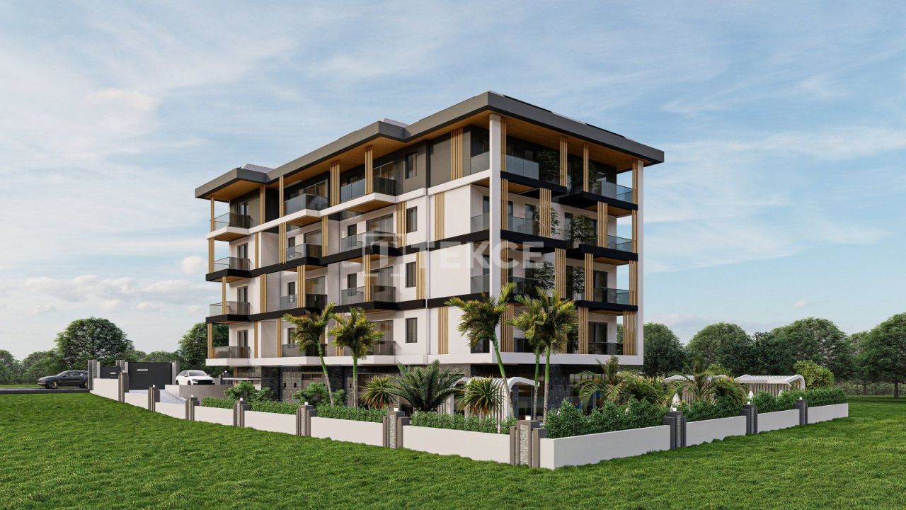 Апартаменты в Алании, Турция, 55 м² - фото 13