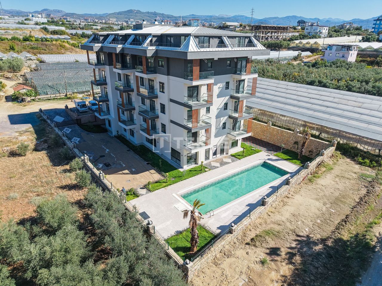 Апартаменты в Алании, Турция, 55 м² - фото 19