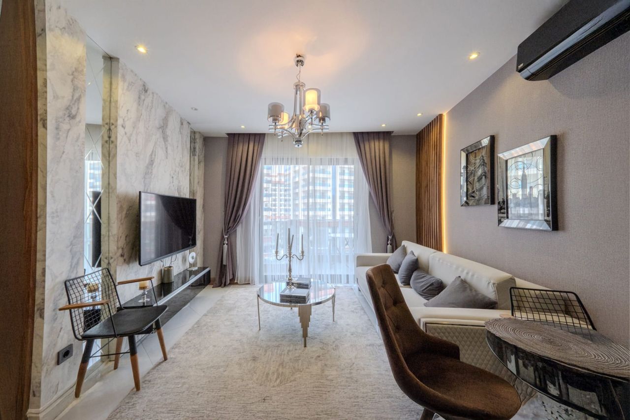 Квартира в Алании, Турция, 50 м² - фото 11