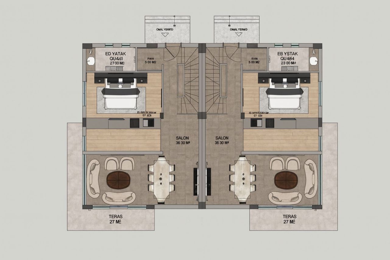 Вилла в Анталии, Турция, 310 м² - фото 6