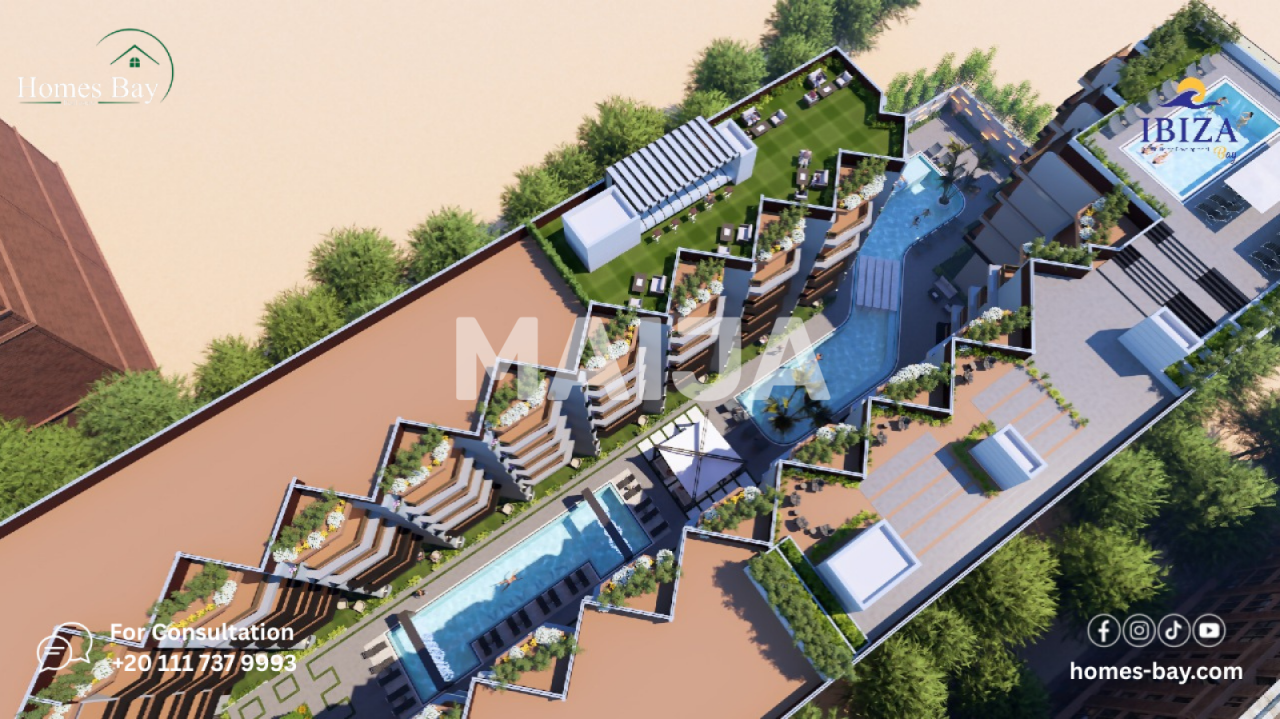 Апартаменты в Хургаде, Египет, 60 м² - фото 14