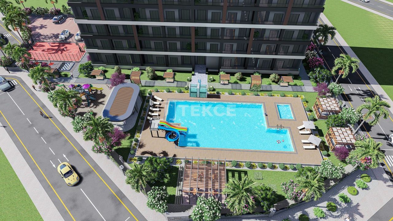 Апартаменты Эрдемли, Турция, 58 м² - фото 1