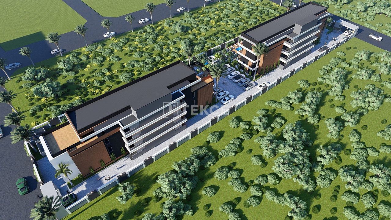 Апартаменты в Анталии, Турция, 56 м² - фото 11