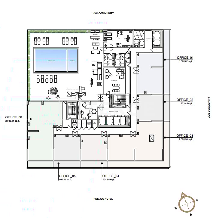 Апартаменты в Дубае, ОАЭ, 66 м² - фото 16