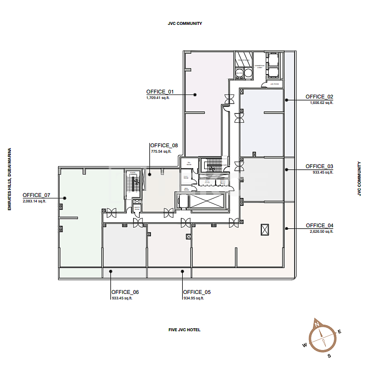 Апартаменты в Дубае, ОАЭ, 66 м² - фото 17
