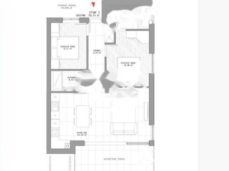 Квартира в Опатии, Хорватия, 69 м² - фото 3