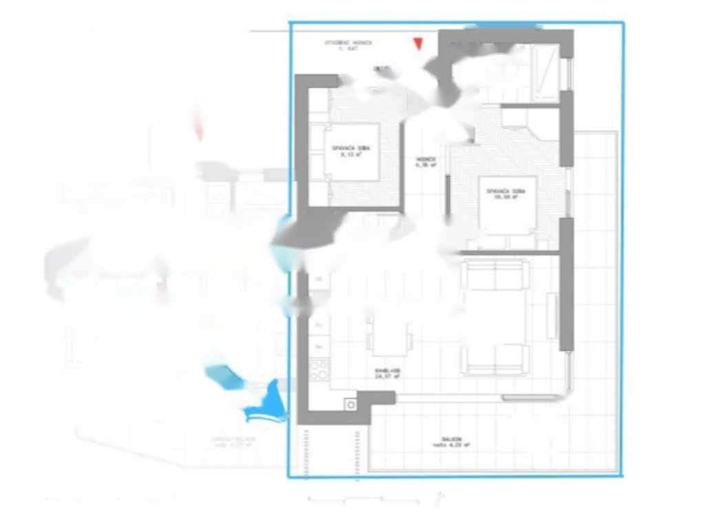 Квартира в Опатии, Хорватия, 76 м² - фото 3