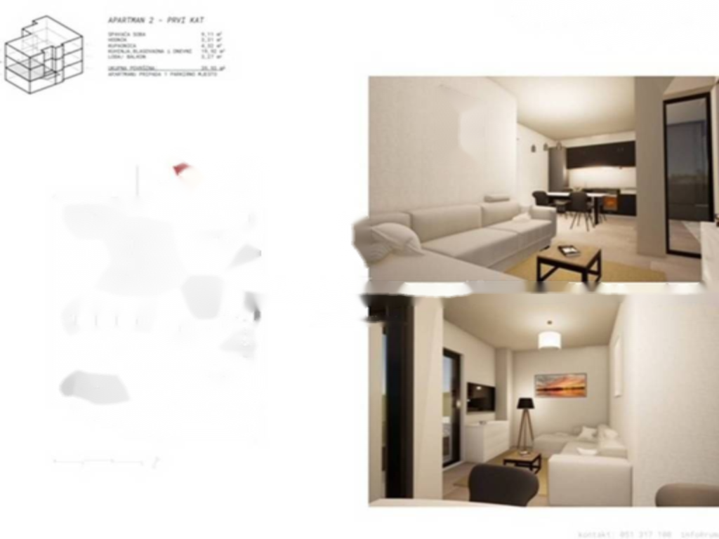 Квартира в Опатии, Хорватия, 46 м² - фото 4