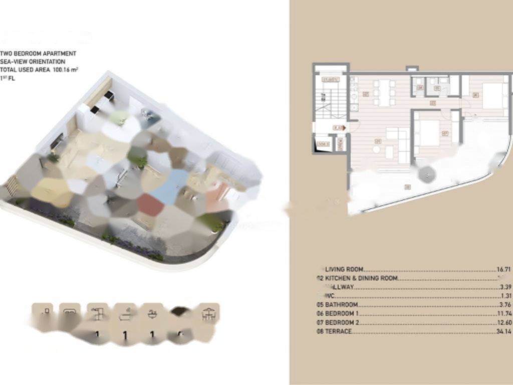 Квартира в Опатии, Хорватия, 100 м² - фото 4