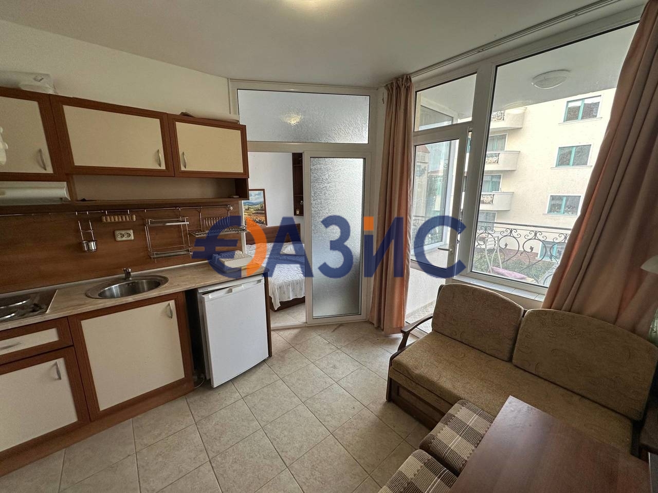Апартаменты на Солнечном берегу, Болгария, 35.3 м² - фото 1