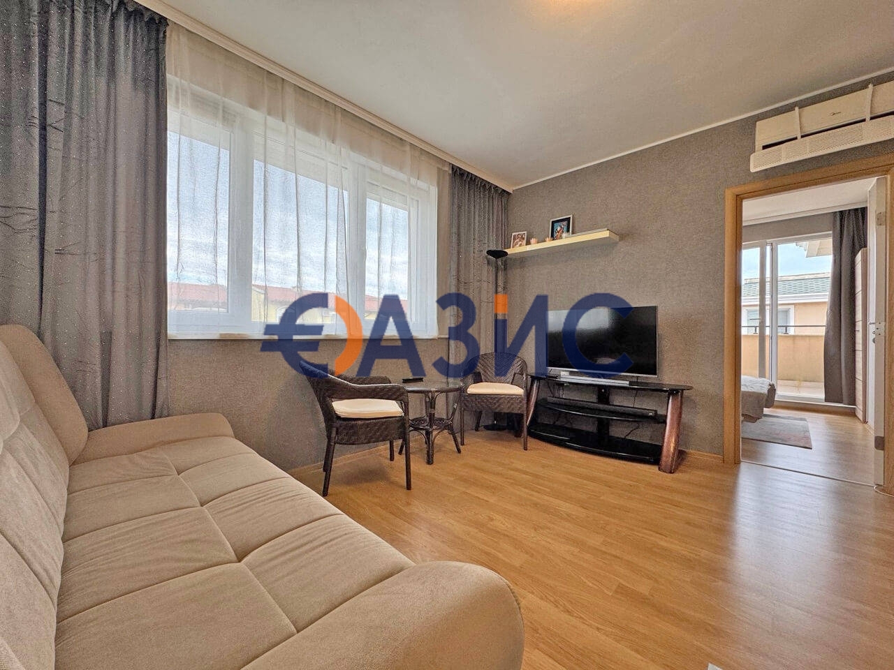 Апартаменты на Солнечном берегу, Болгария, 53 м² - фото 1