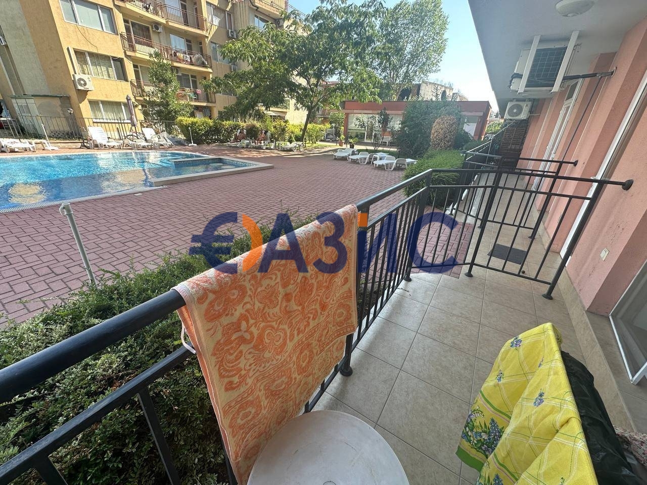 Апартаменты на Солнечном берегу, Болгария, 42 м² - фото 3