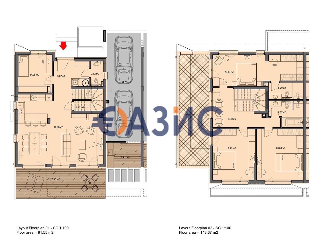 Дом в Несебре, Болгария, 236.2 м² - фото 18
