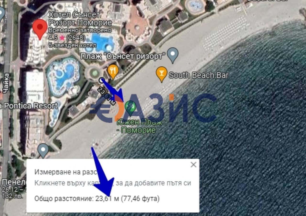 Апартаменты в Поморие, Болгария, 71.6 м² - фото 18