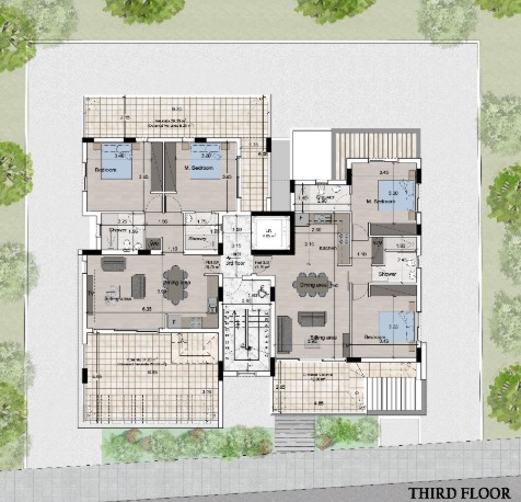 Пентхаус в Ларнаке, Кипр, 92 м² - фото 8