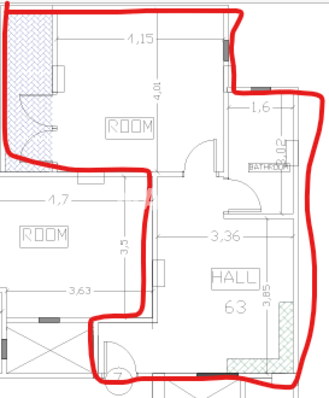Апартаменты в Хургаде, Египет, 63 м² - фото 2