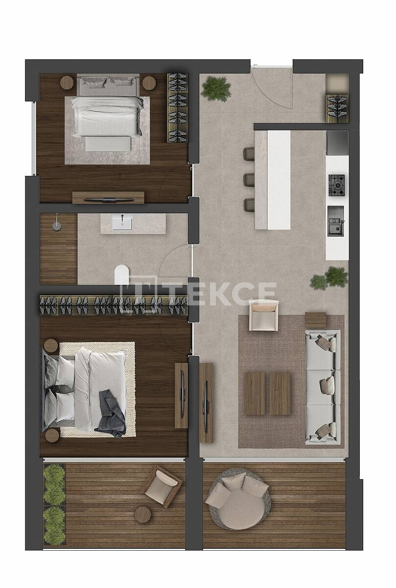 Апартаменты в Бодруме, Турция, 302 м² - фото 9