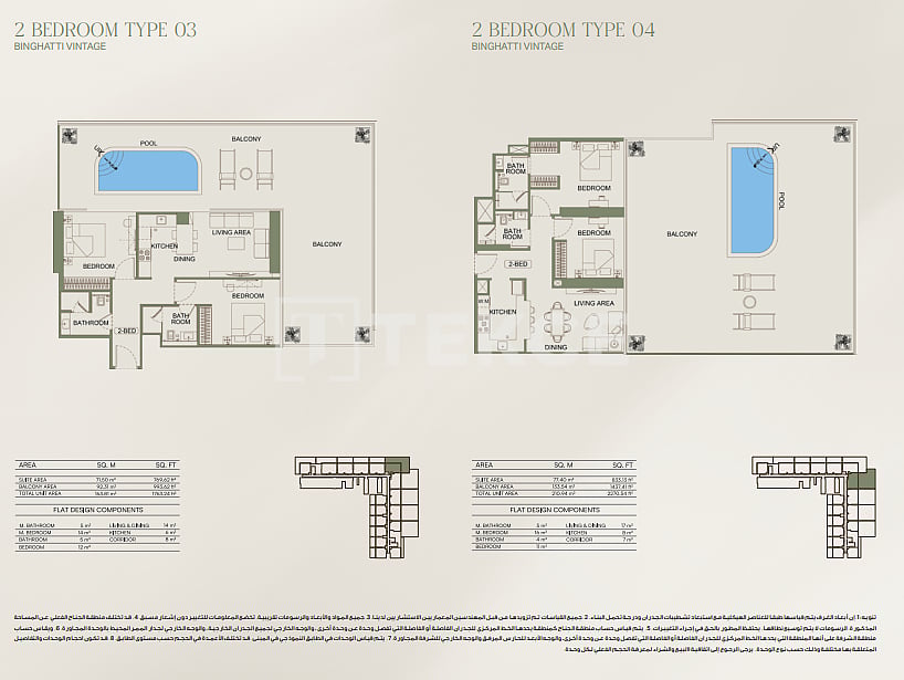 Апартаменты Маджан, ОАЭ, 204 м² - фото 15
