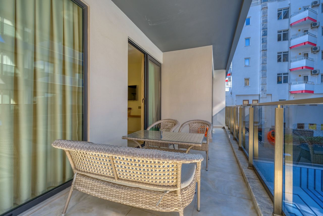 Квартира в Алании, Турция, 80 м² - фото 14