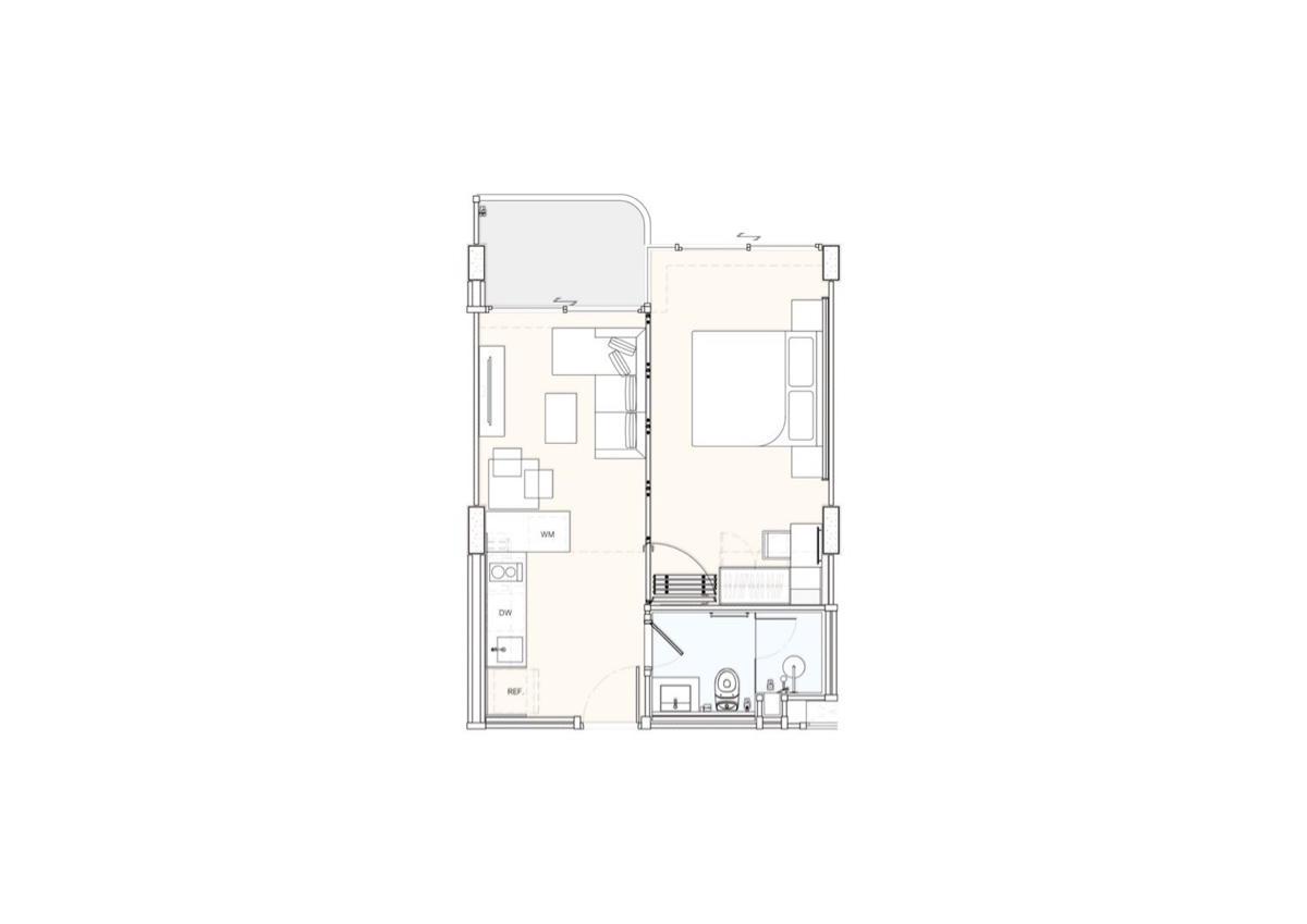 Апартаменты на Пхукете, Таиланд, 44 м² - фото 8