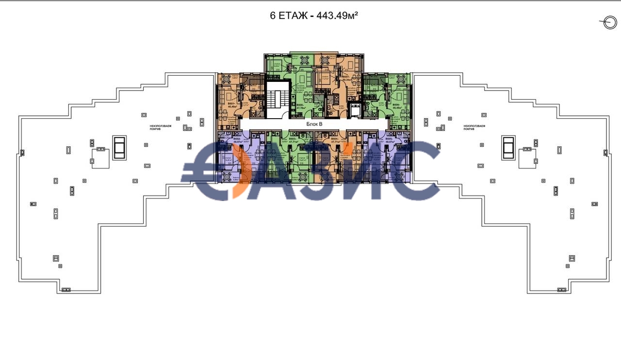 Апартаменты в Равде, Болгария, 45.9 м² - фото 14