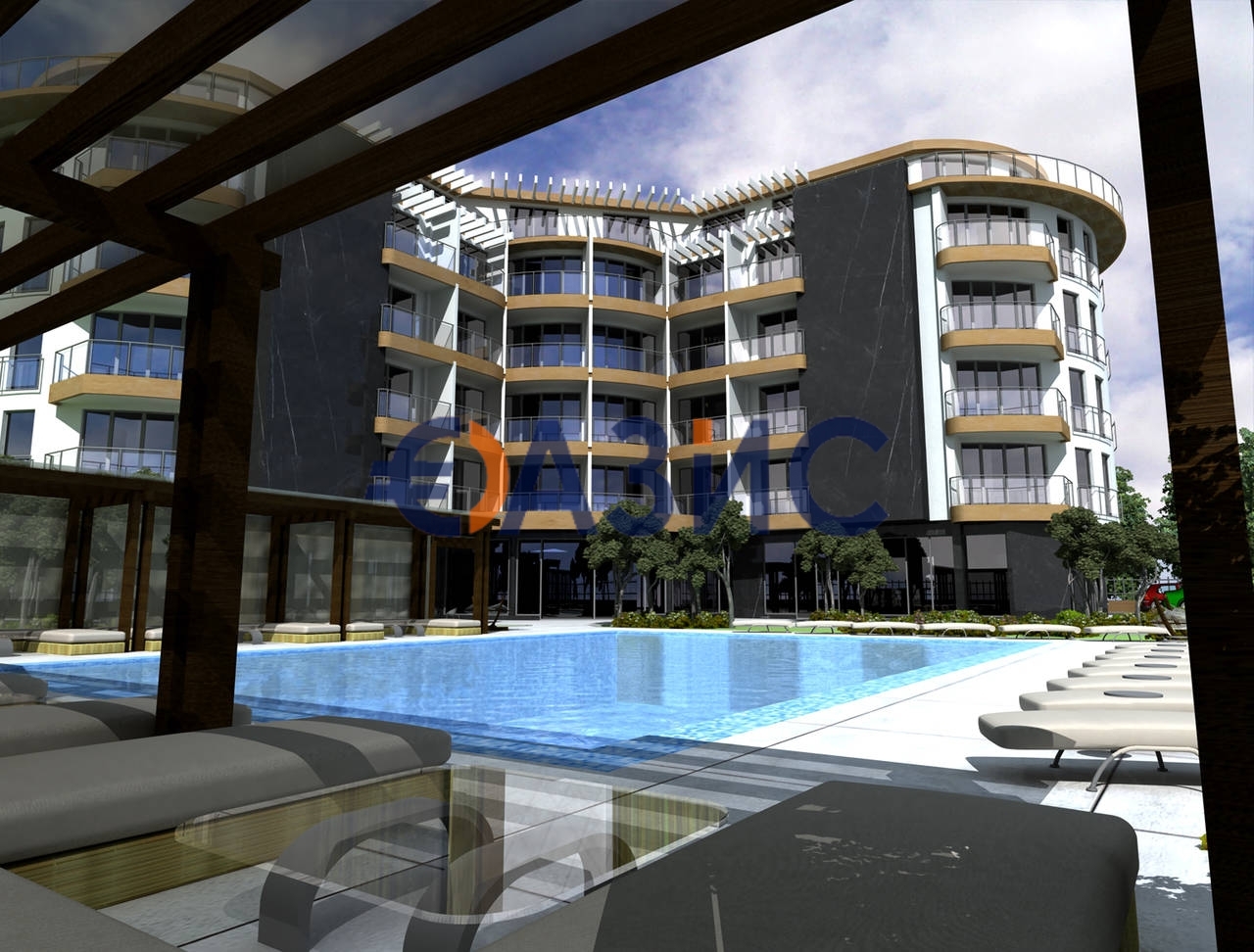 Апартаменты на Солнечном берегу, Болгария, 45.5 м² - фото 16