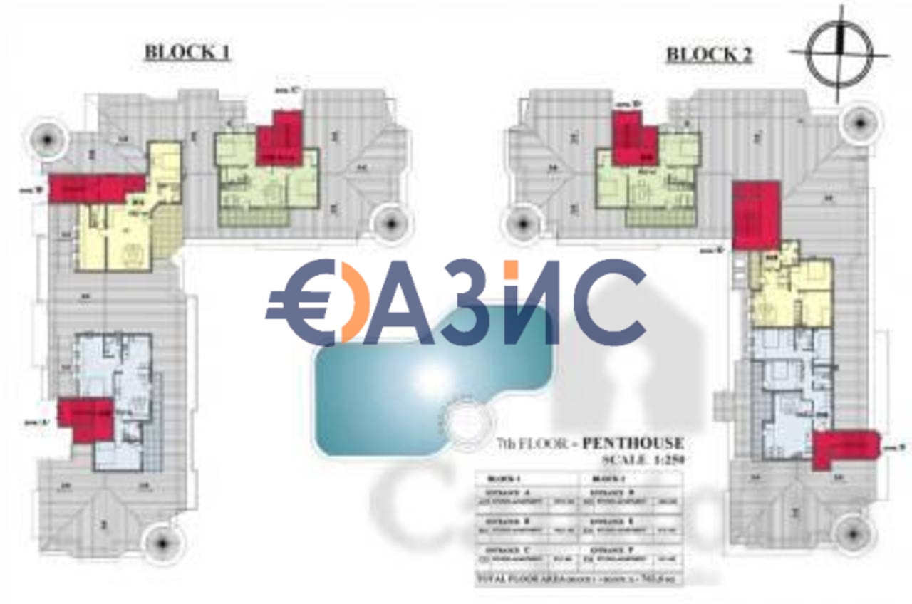 Апартаменты на Солнечном берегу, Болгария, 90 м² - фото 19
