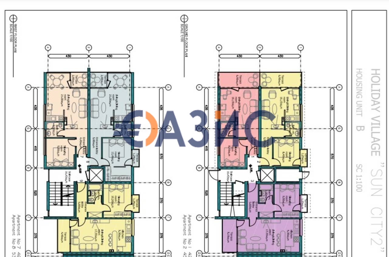 Апартаменты на Солнечном берегу, Болгария, 106 м² - фото 19