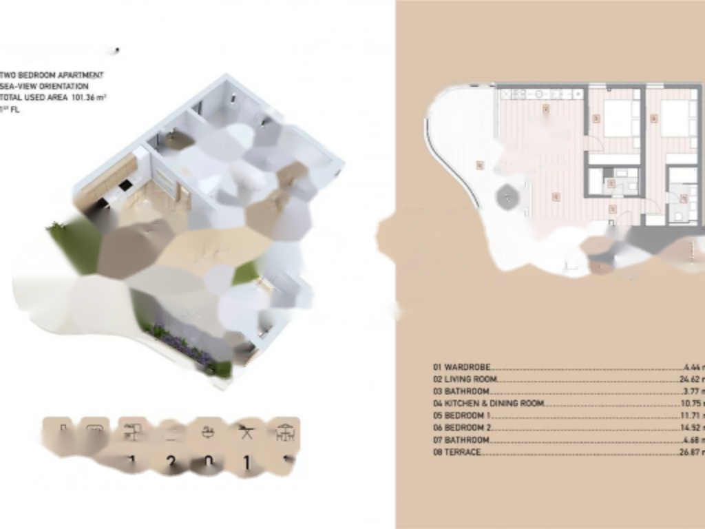 Квартира в Опатии, Хорватия, 101 м² - фото 4