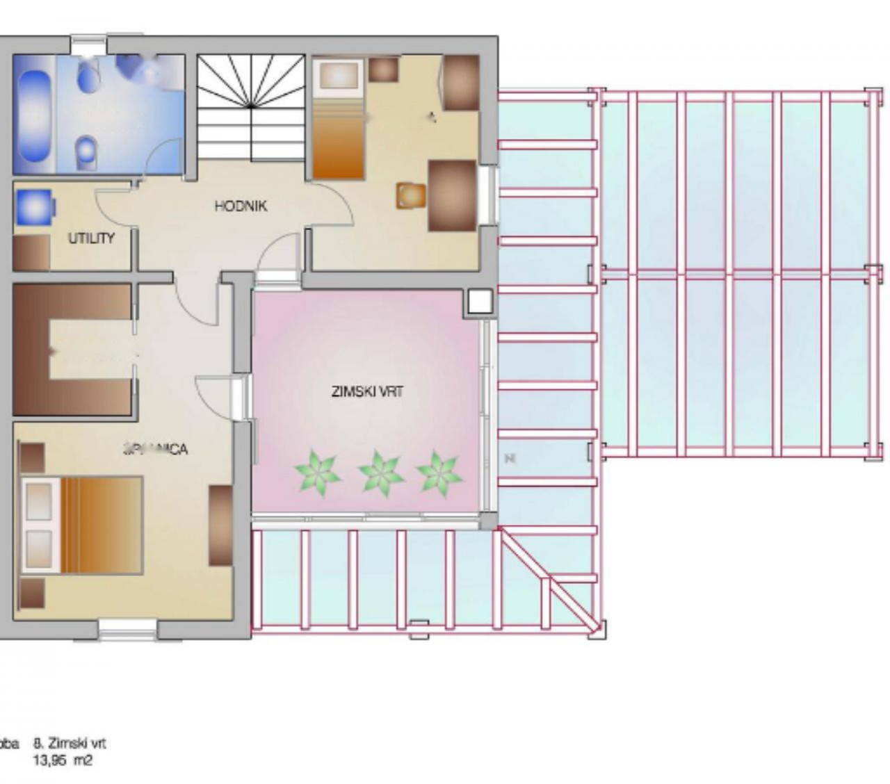 Дом в Анкаране, Словения, 144 м² - фото 18