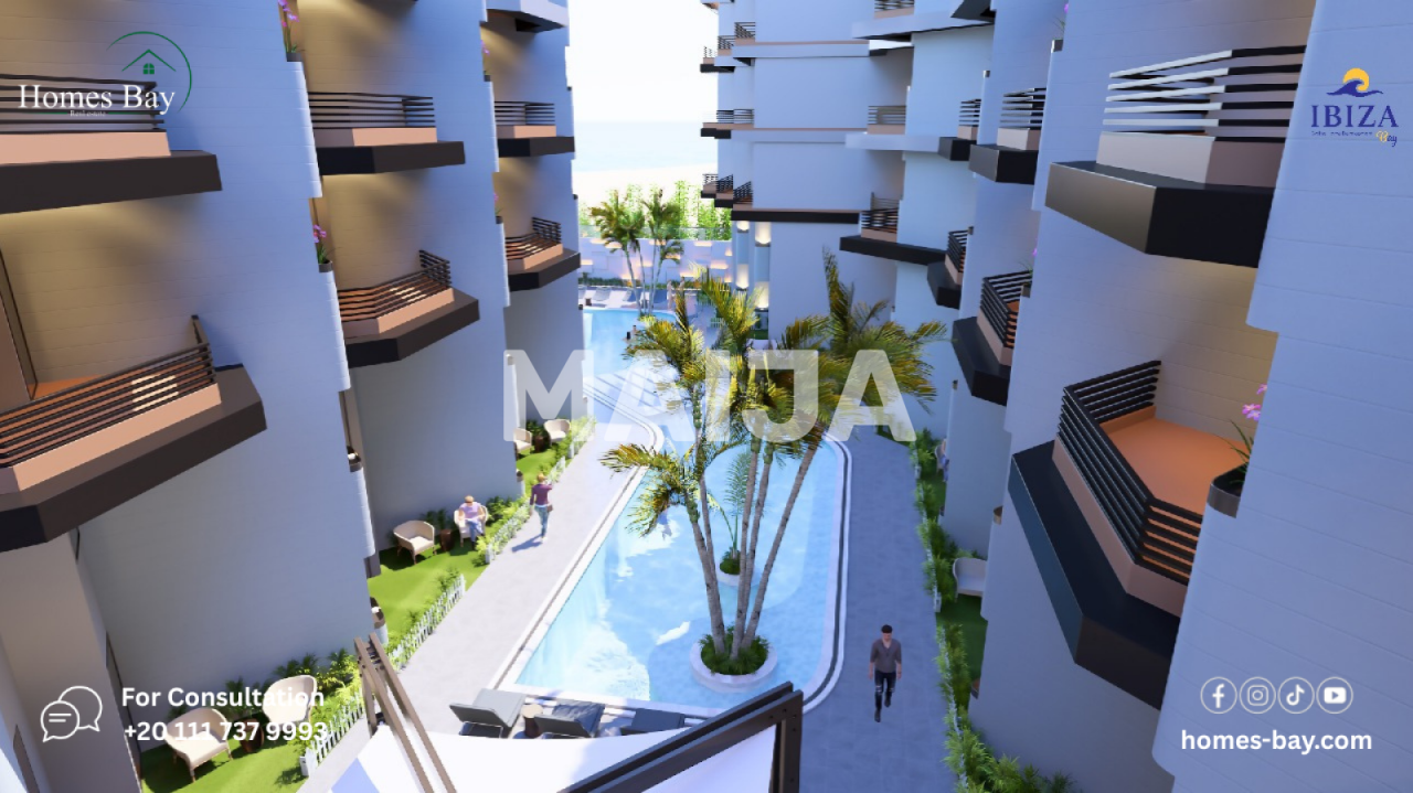 Апартаменты в Хургаде, Египет, 71 м² - фото 1