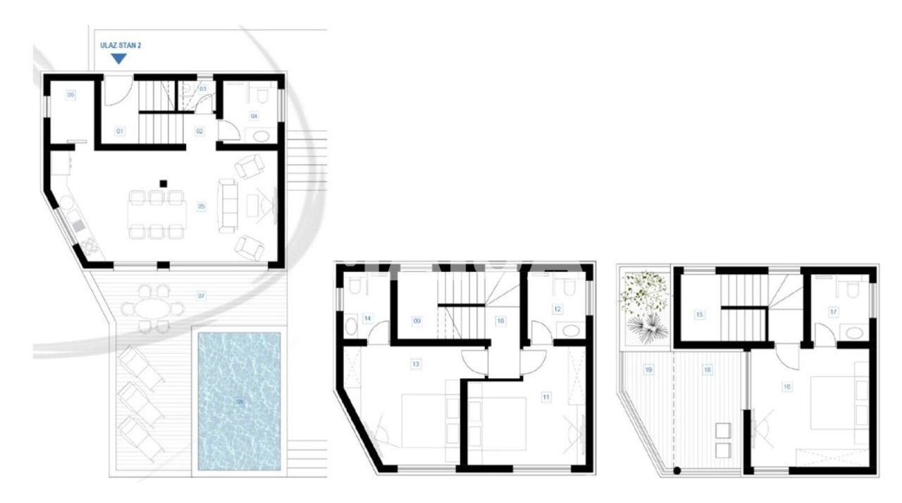 Вилла в Задаре, Хорватия, 144 м² - фото 2