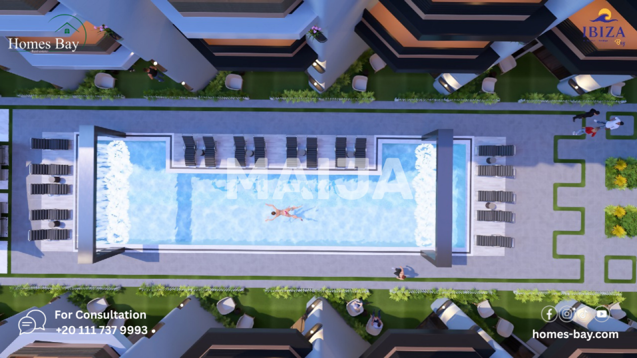 Апартаменты в Хургаде, Египет, 71 м² - фото 15