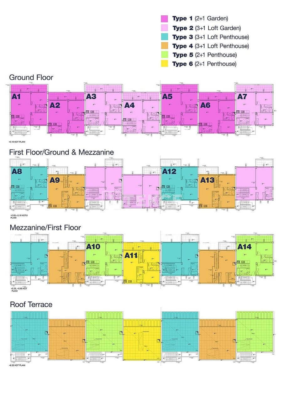 Пентхаус в Кирении, Кипр, 215 м² - фото 13