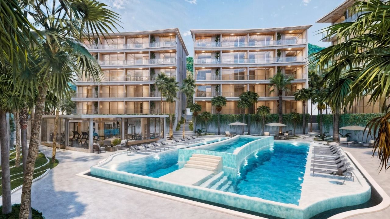 Апартаменты на пляже Банг Тао, Таиланд, 37 м² - фото 12