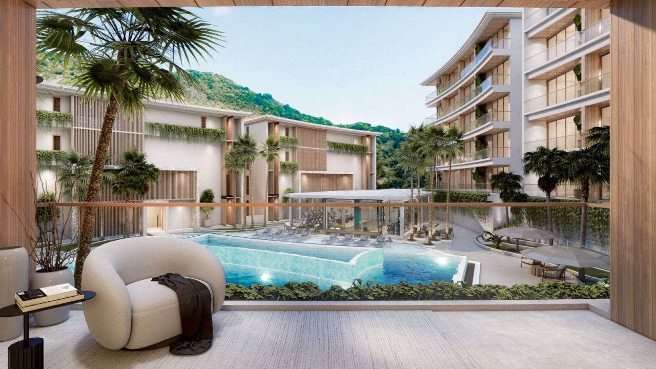 Апартаменты на пляже Банг Тао, Таиланд, 37 м² - фото 15