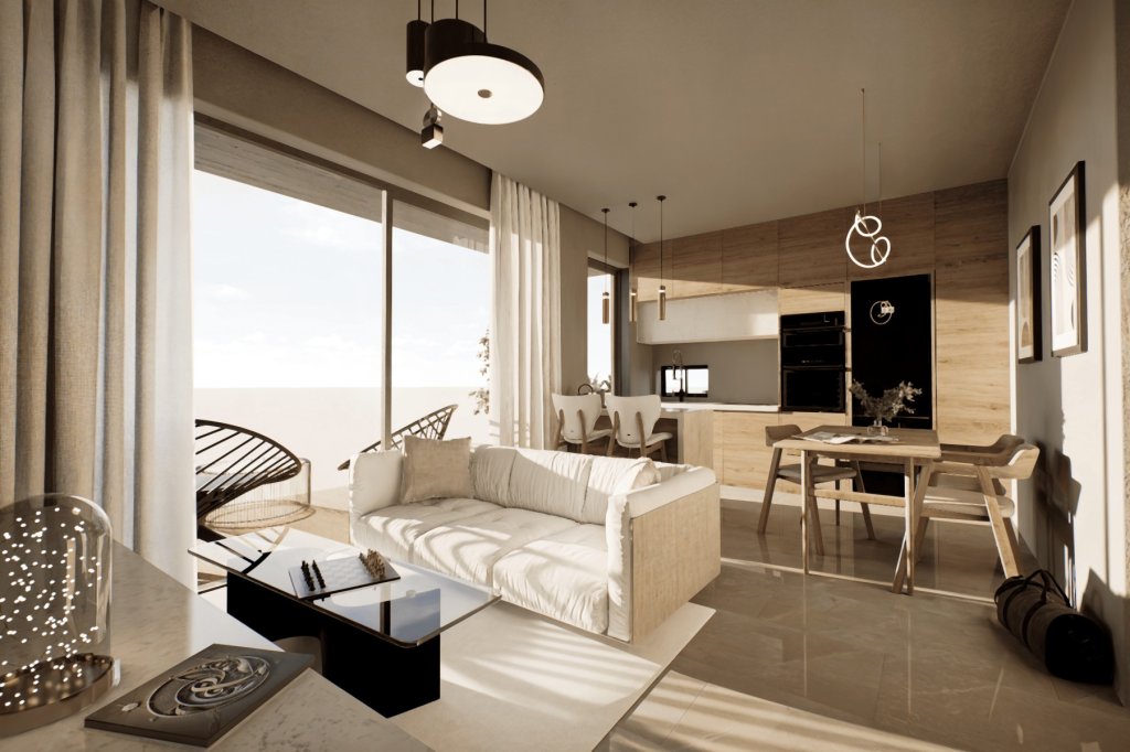 Апартаменты в Пафосе, Кипр, 62.5 м² - фото 3