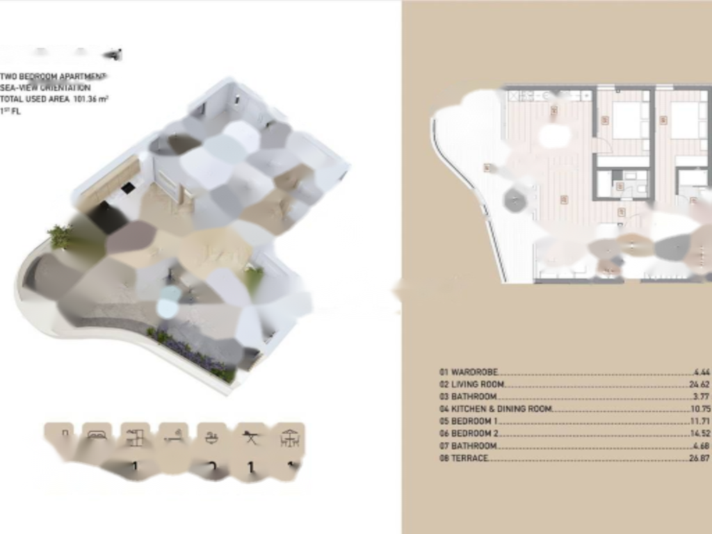 Квартира в Опатии, Хорватия, 101 м² - фото 1