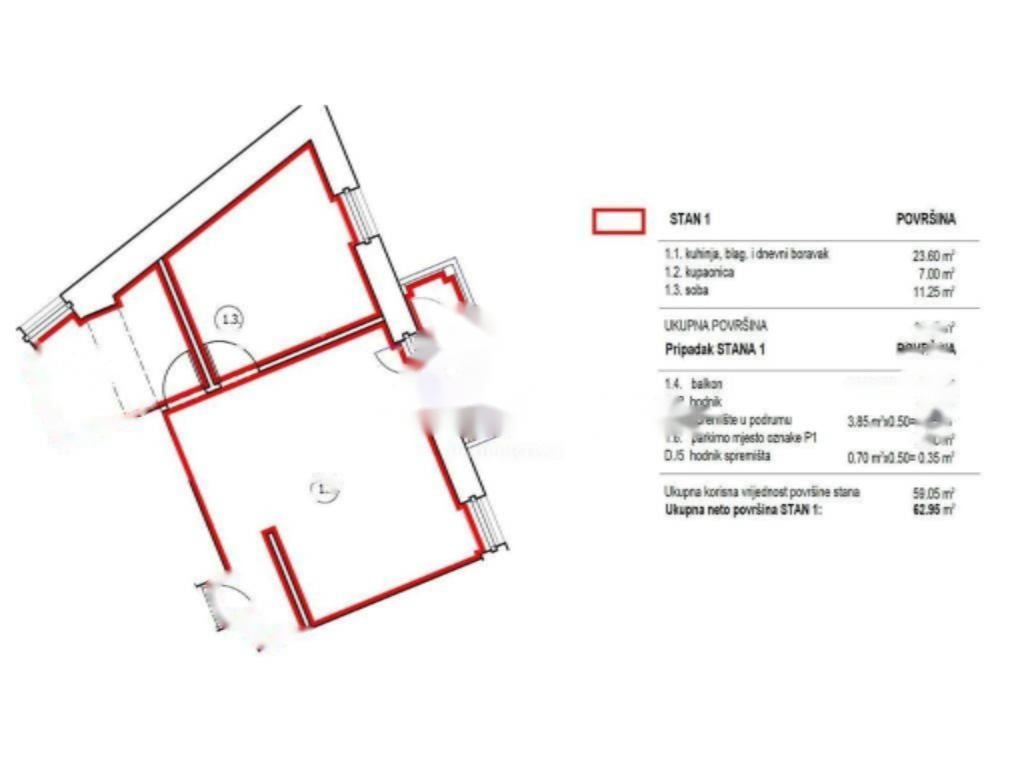 Квартира в Опатии, Хорватия, 62 м² - фото 4