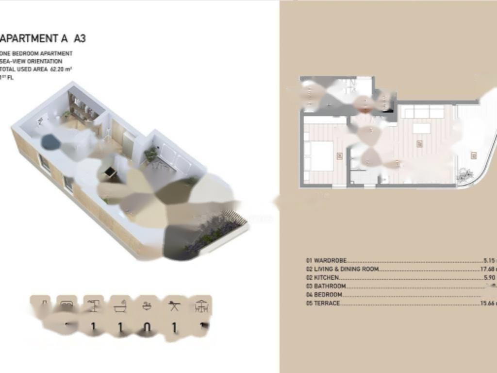 Квартира в Опатии, Хорватия, 62 м² - фото 5