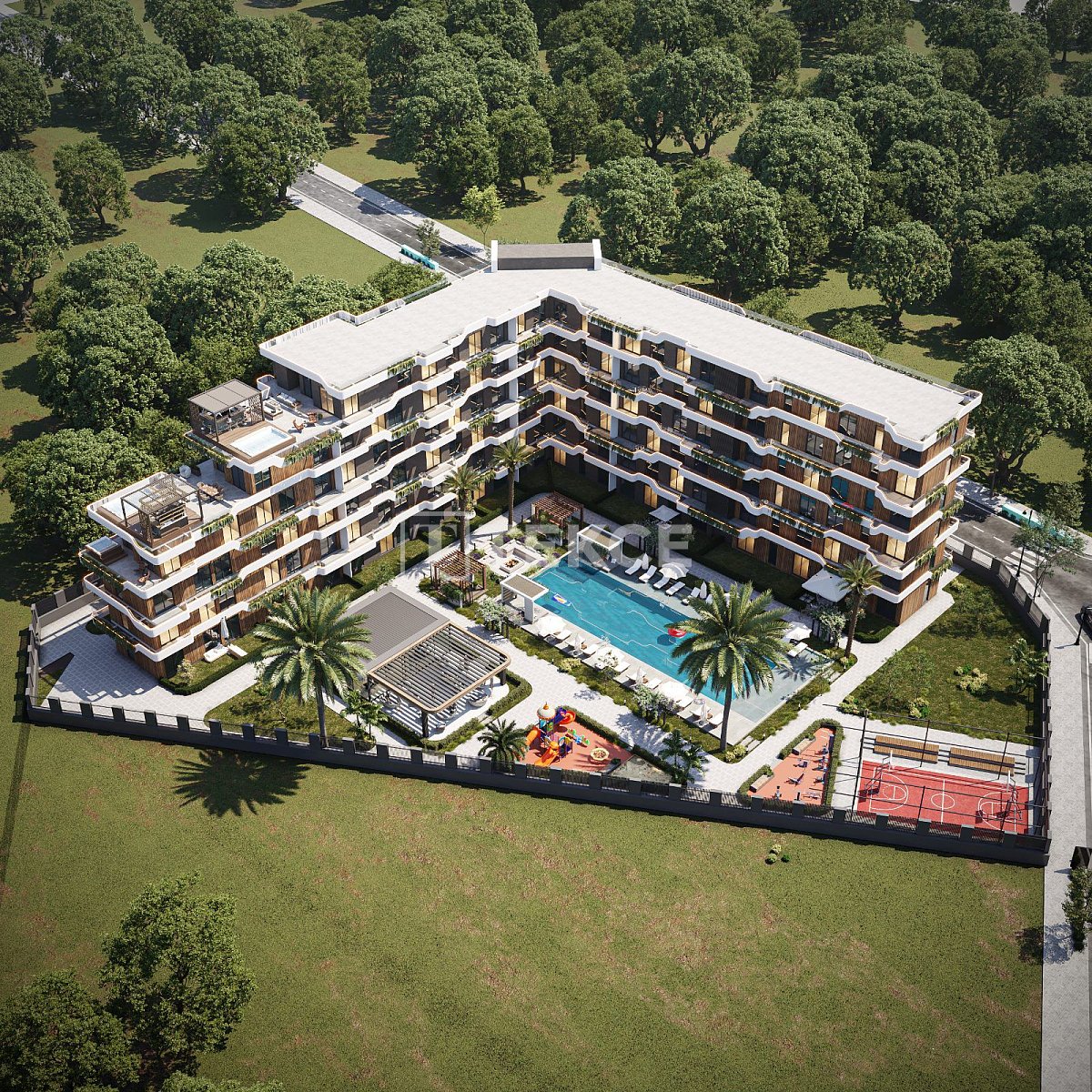 Апартаменты в Анталии, Турция, 56 м² - фото 2