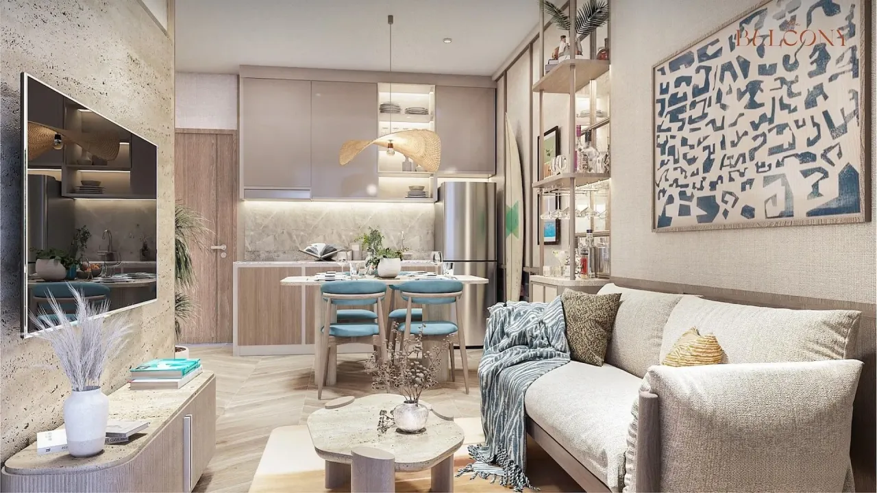 Квартира на пляже Най Янг, Таиланд, 35 м² - фото 9