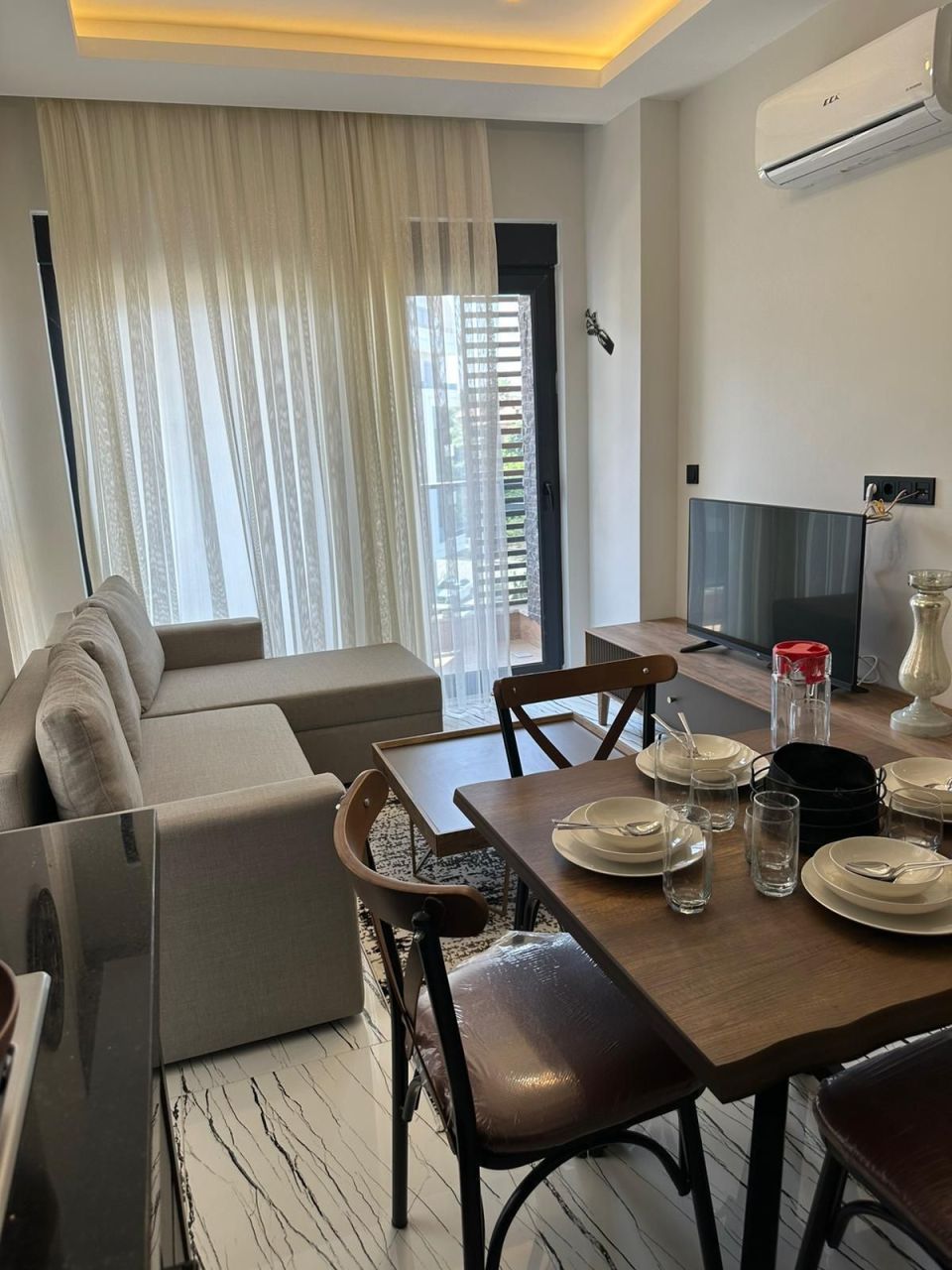 Квартира в Алании, Турция, 52 м² - фото 9