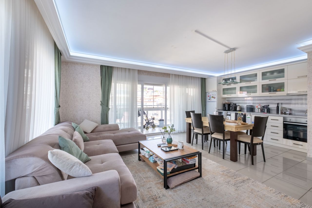 Апартаменты в Алании, Турция, 120 м² - фото 2